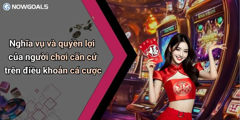 Nghĩa vụ và quyền lợi của người chơi căn cứ trên điều khoản cá cược