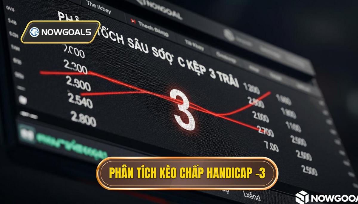 Phân Tích Sâu Sắc Về Kèo Chấp 3 Trái (Handicap -3)