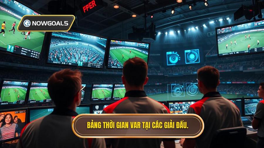 3. Bảng thời gian VAR tại các giải đấu.