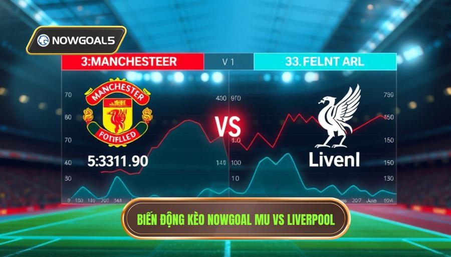 Biến động kèo Nowgoal MU vs Liverpool