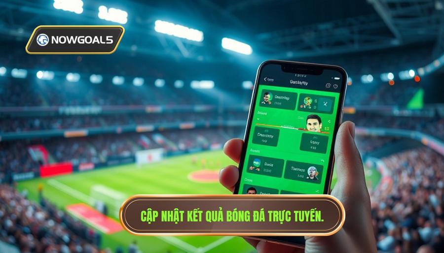 Cập nhật kết quả bóng đá trực tuyến