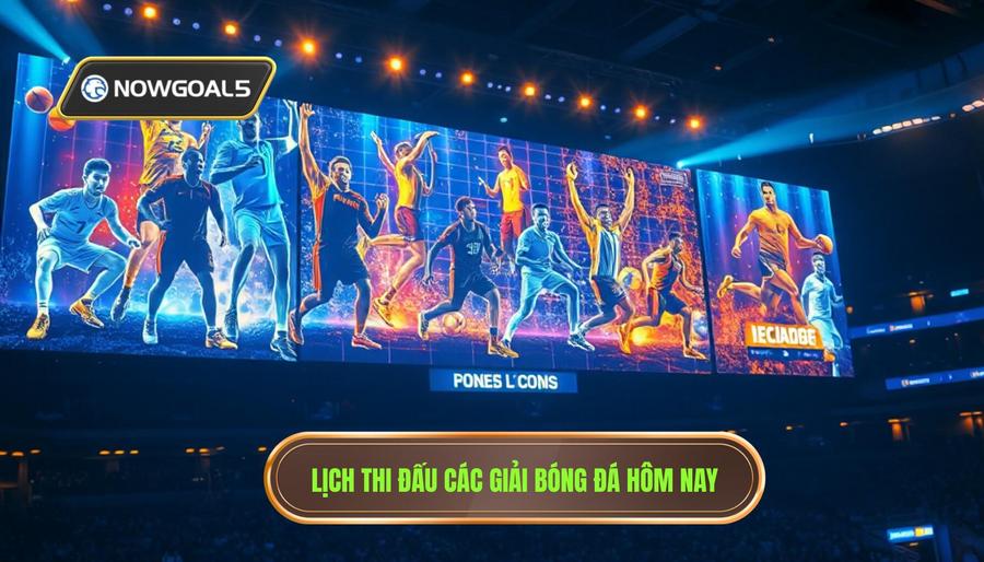 Lịch thi đấu các giải bóng đá hôm nay