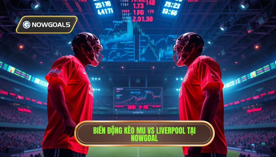Biến động kèo MU vs Liverpool tại NOWGOAL